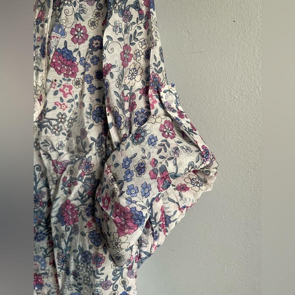 Fittiway Floral Silk blouse - Picture 7 of 15